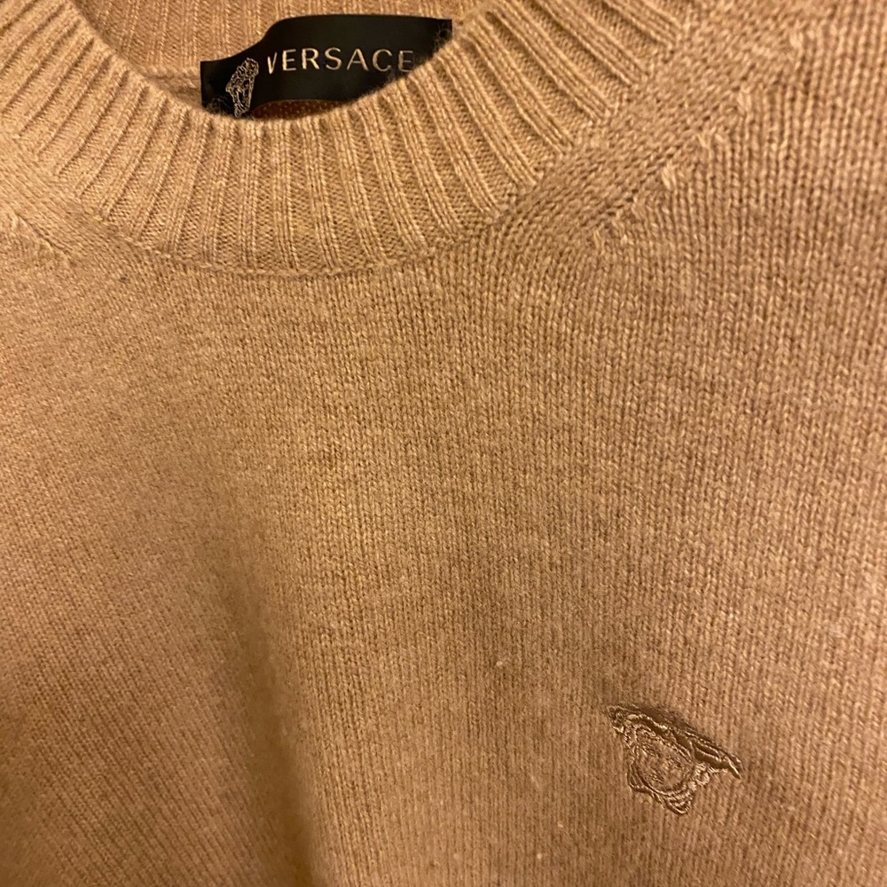 Versace cashmere sweater size small